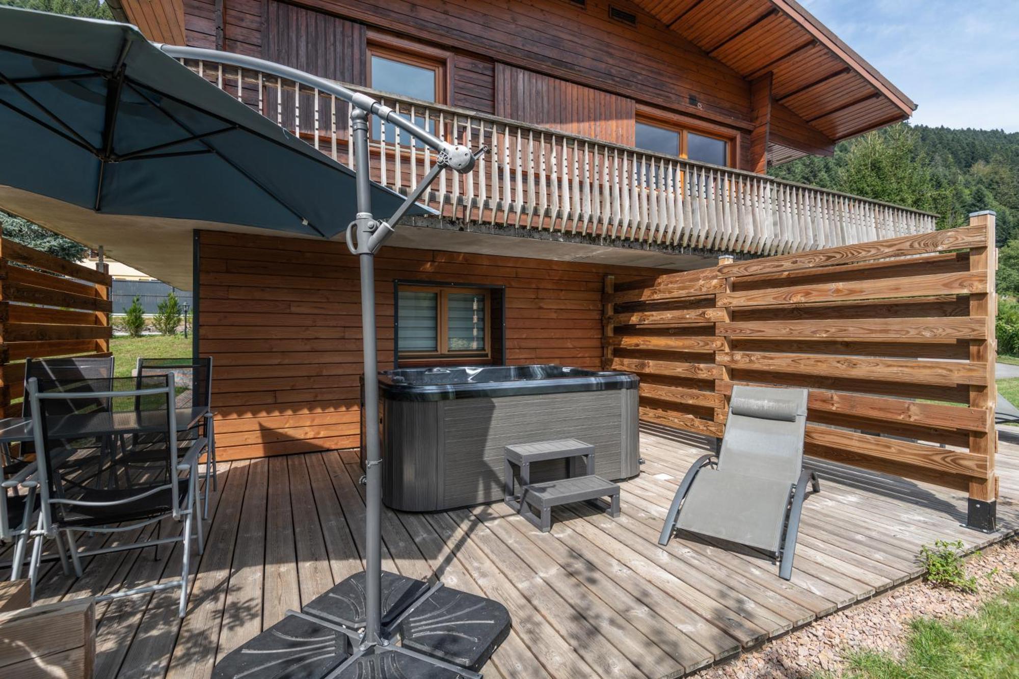 Rochesson Chalets Du Bouchot & Jacuzzi Privatif Proximite Gerardmer & La Bresse מראה חיצוני תמונה
